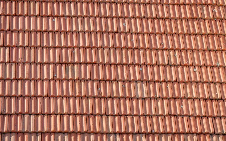 Detail střešní krytiny